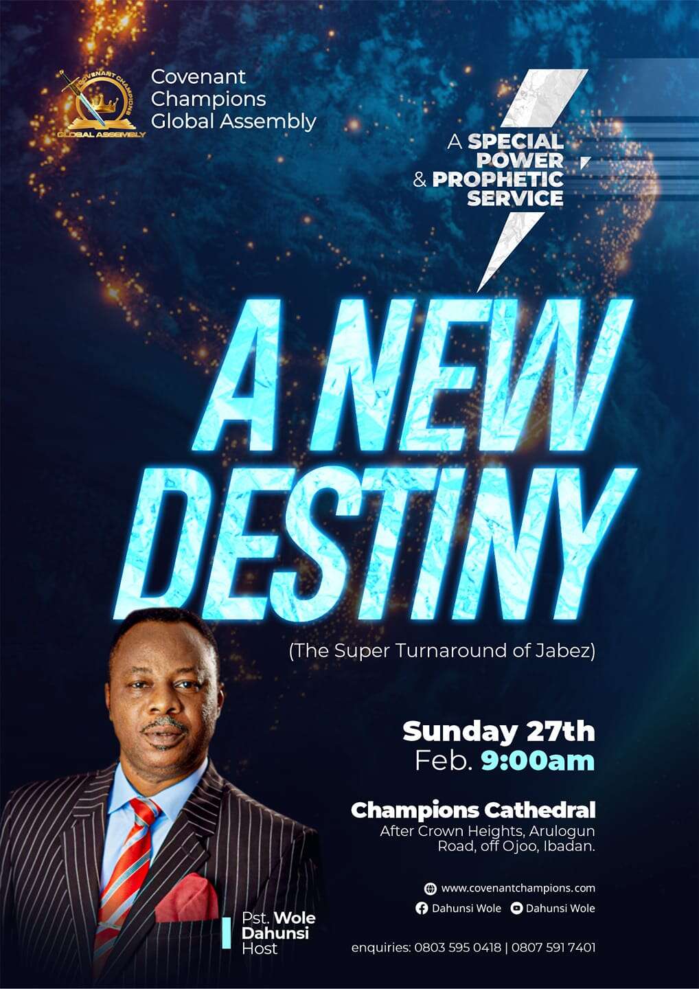A New Destiny: The Super Turnaround of Jabez (Audio and Video)