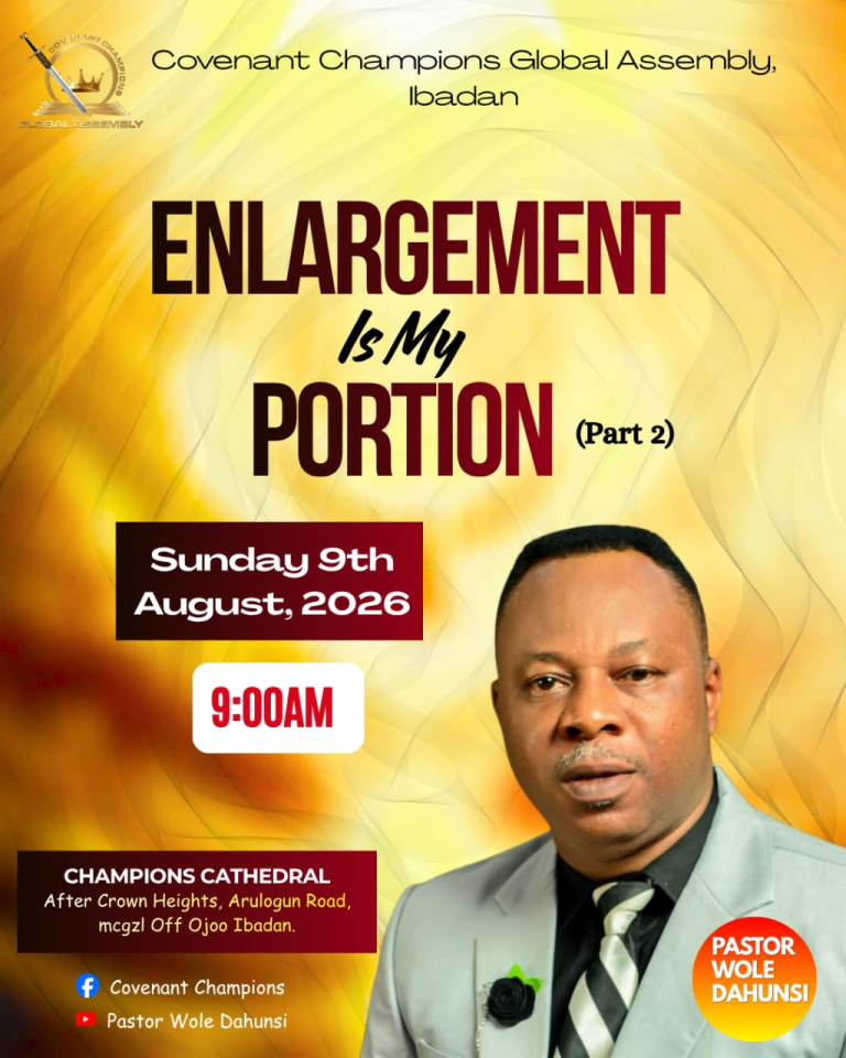 ENLARGEMENT IS MY PORTION (PART 2)